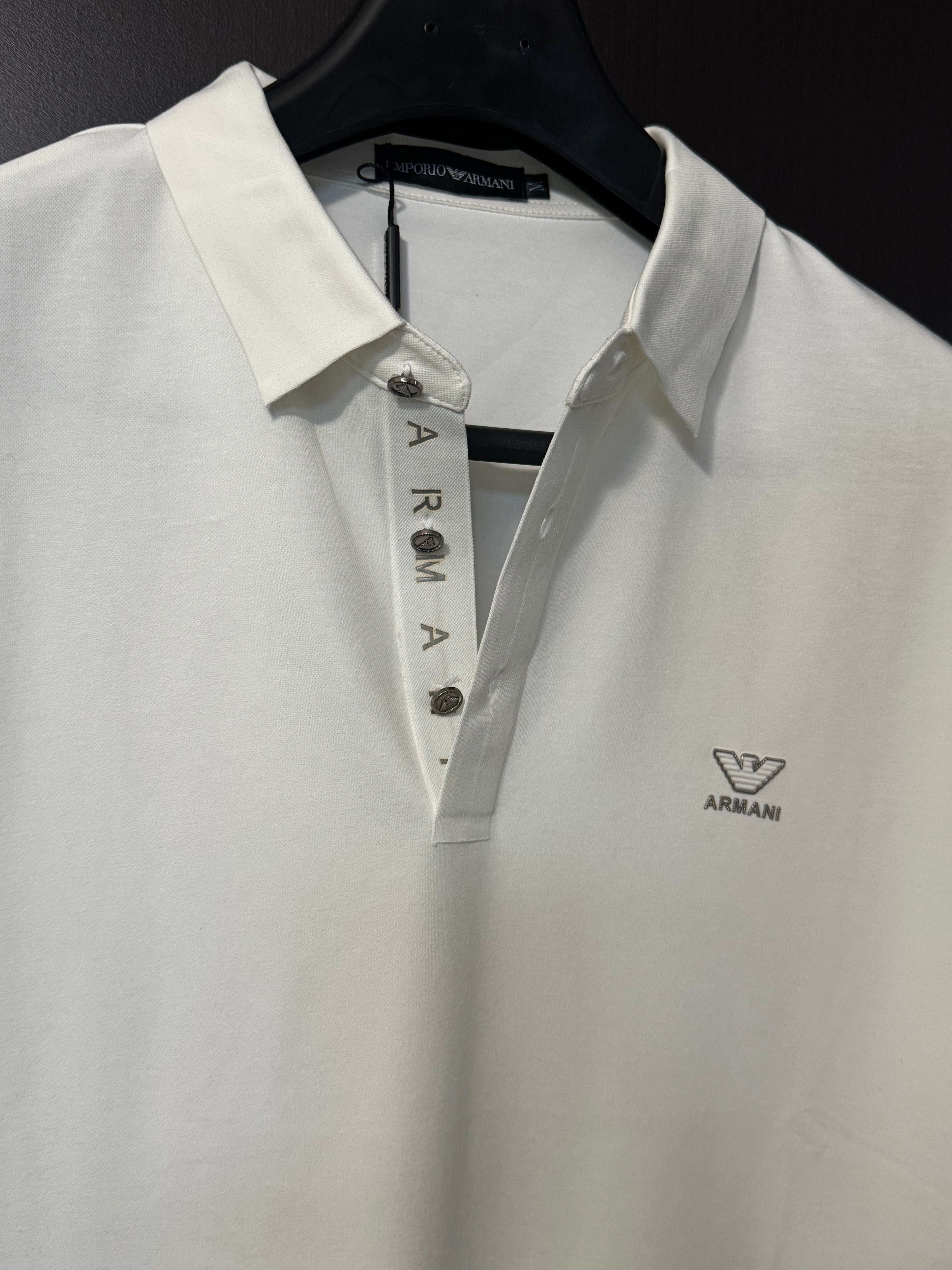 Playera Armani tipo polo