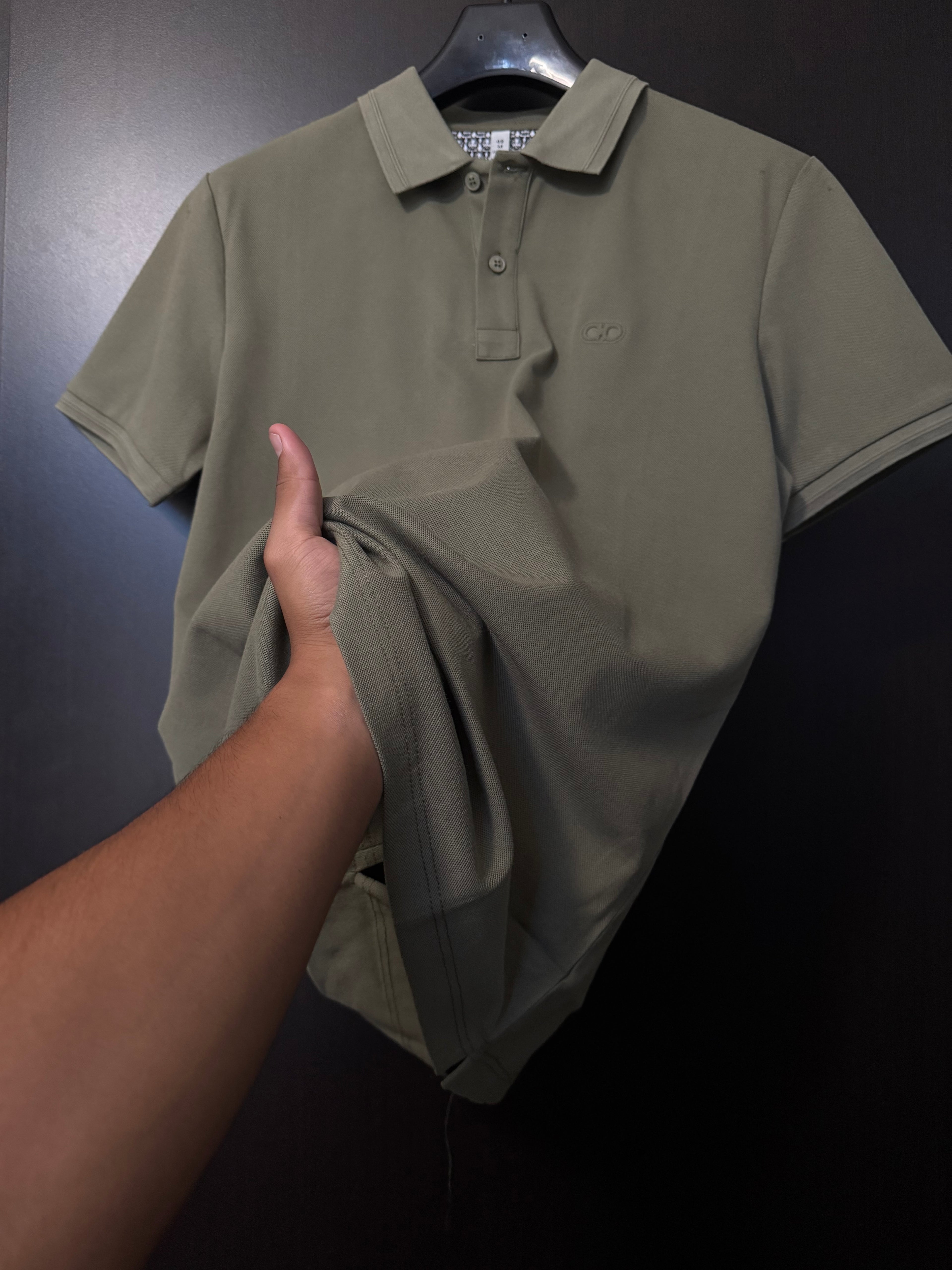 Playera Ferragamo tipo polo
