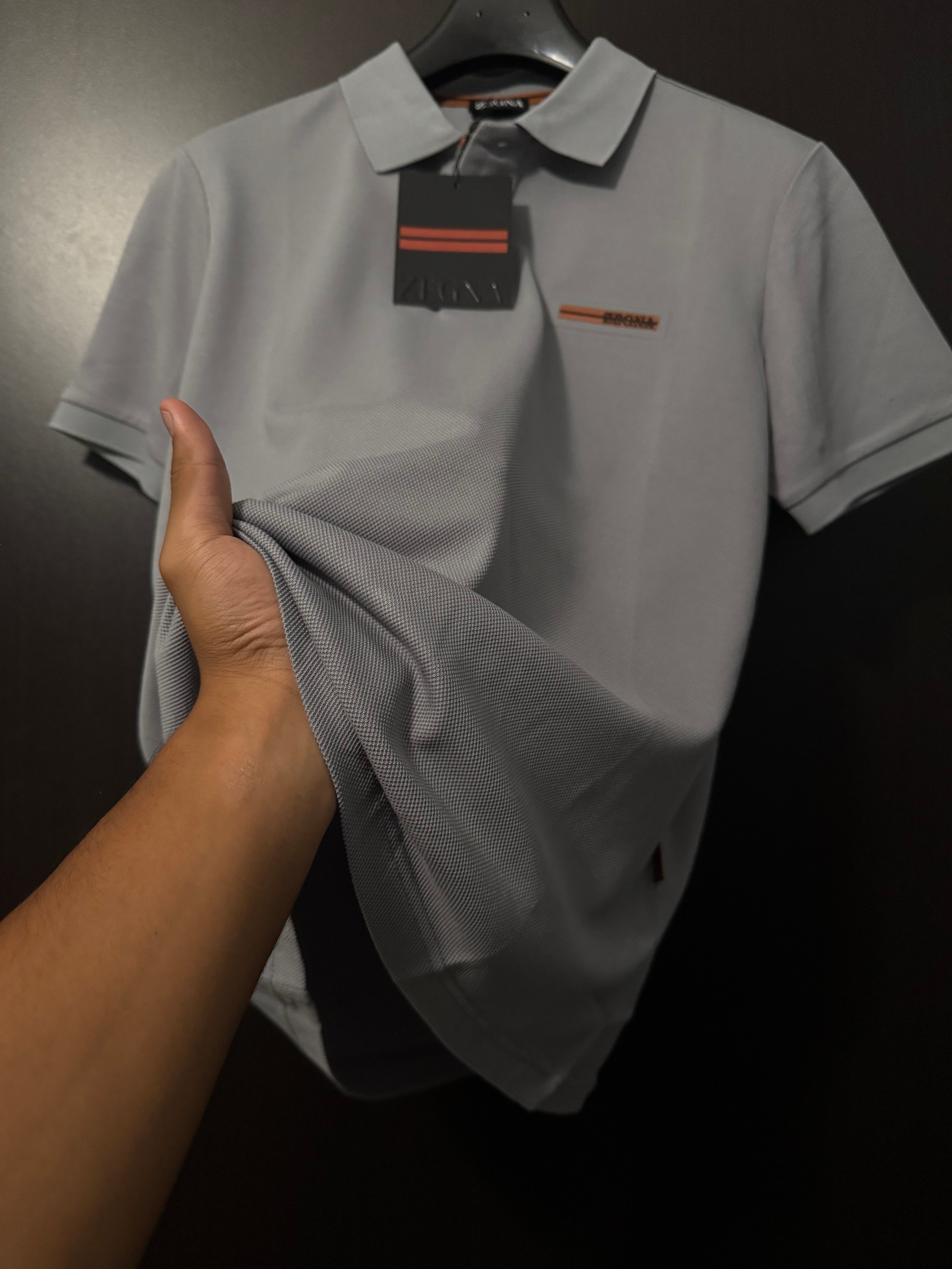 Playera Ermenegildo Zegna tipo polo